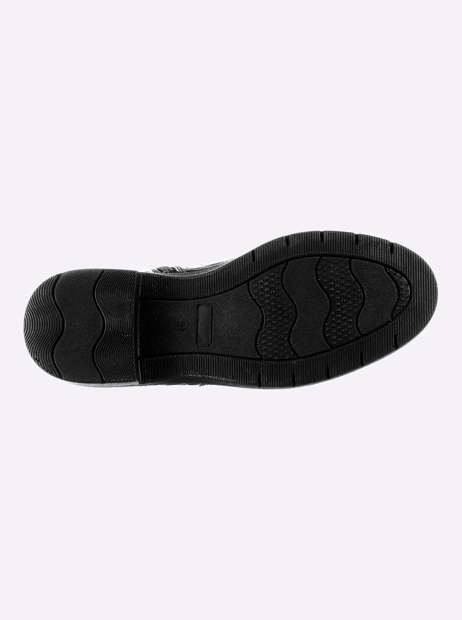Stiefelette mit Prägung im Kroko-Look