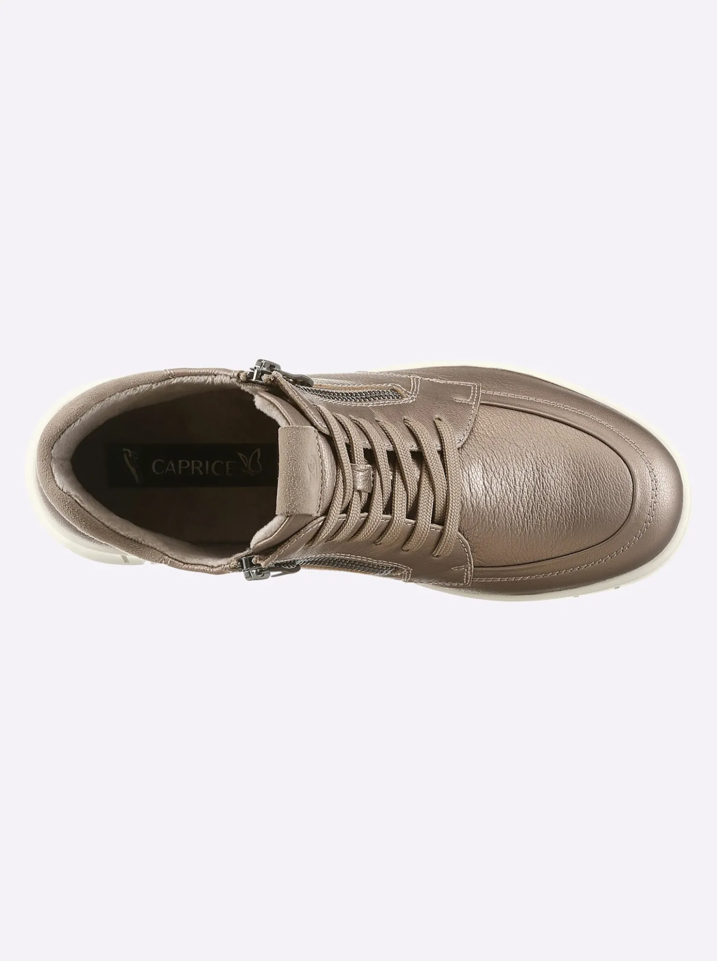 Stiefelette mit Profilsohle