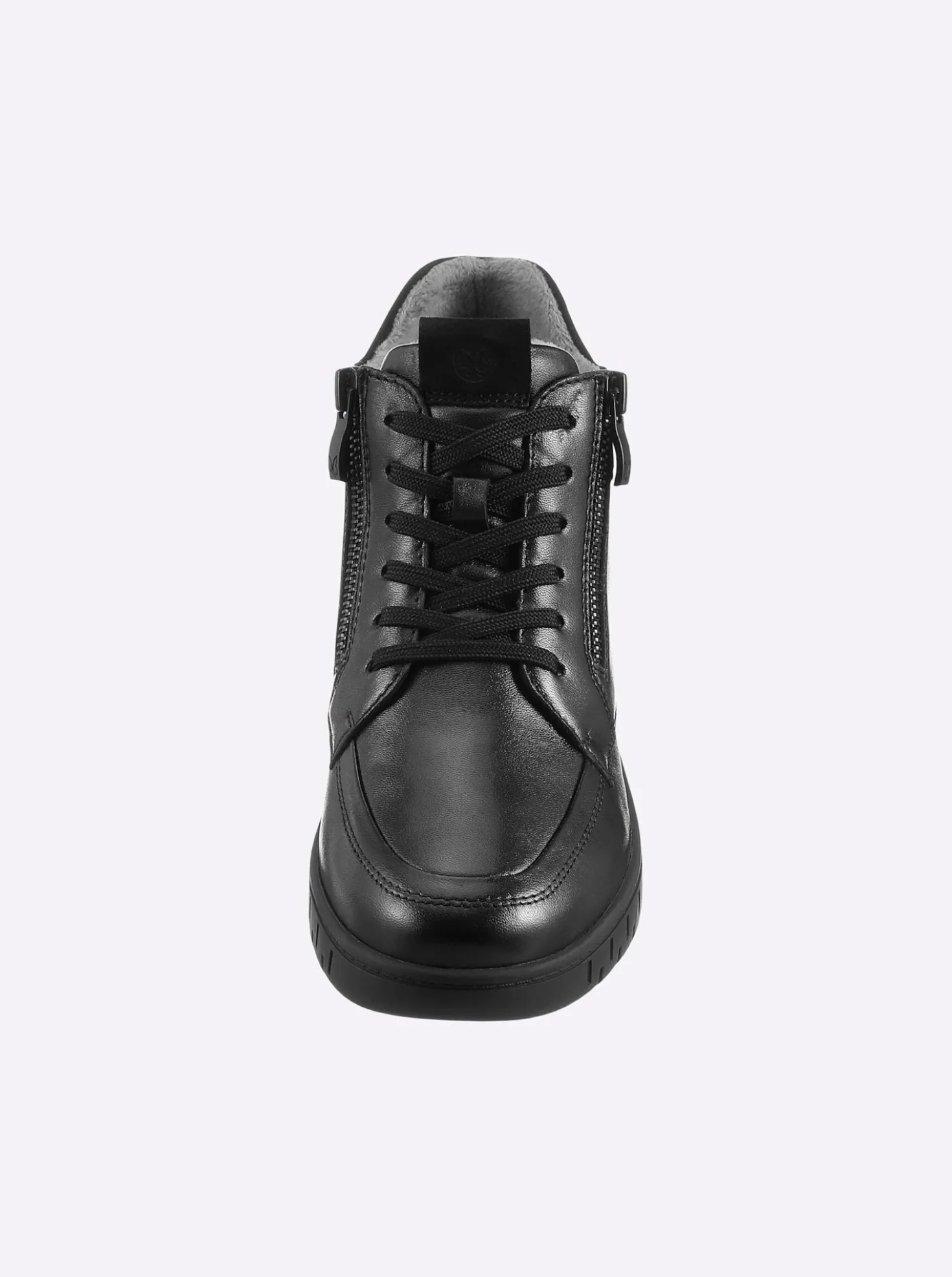 Stiefelette mit Profilsohle