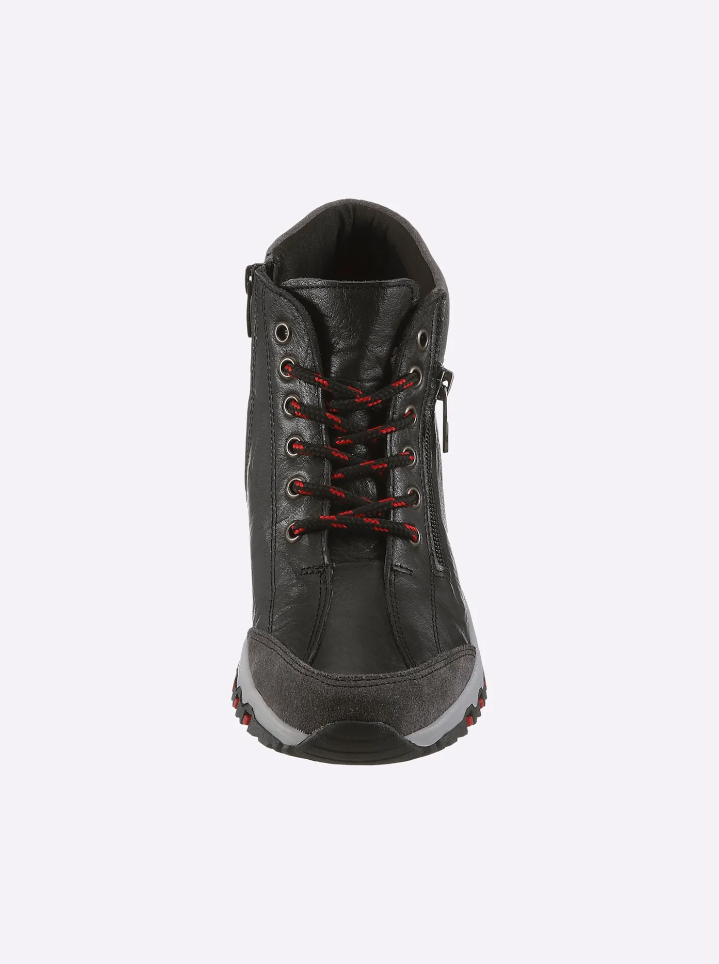 Stiefelette mit Profilsohle