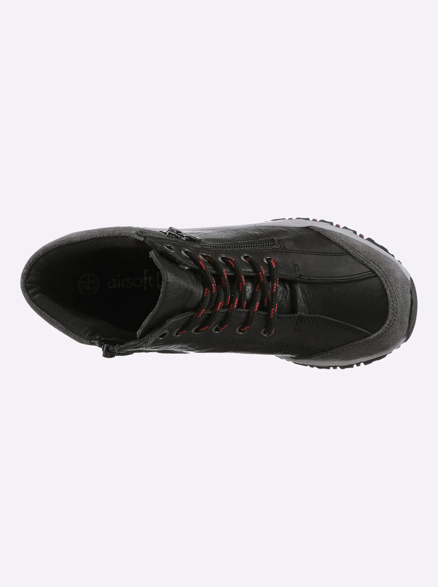 Stiefelette mit Profilsohle