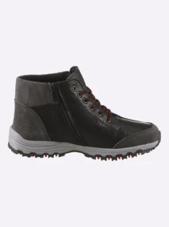 Stiefelette mit Profilsohle