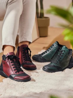 Stiefelette mit Reißverschluss