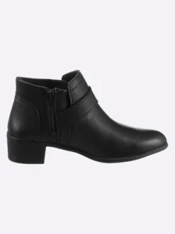 Stiefelette mit seitlichem Reißverschluss