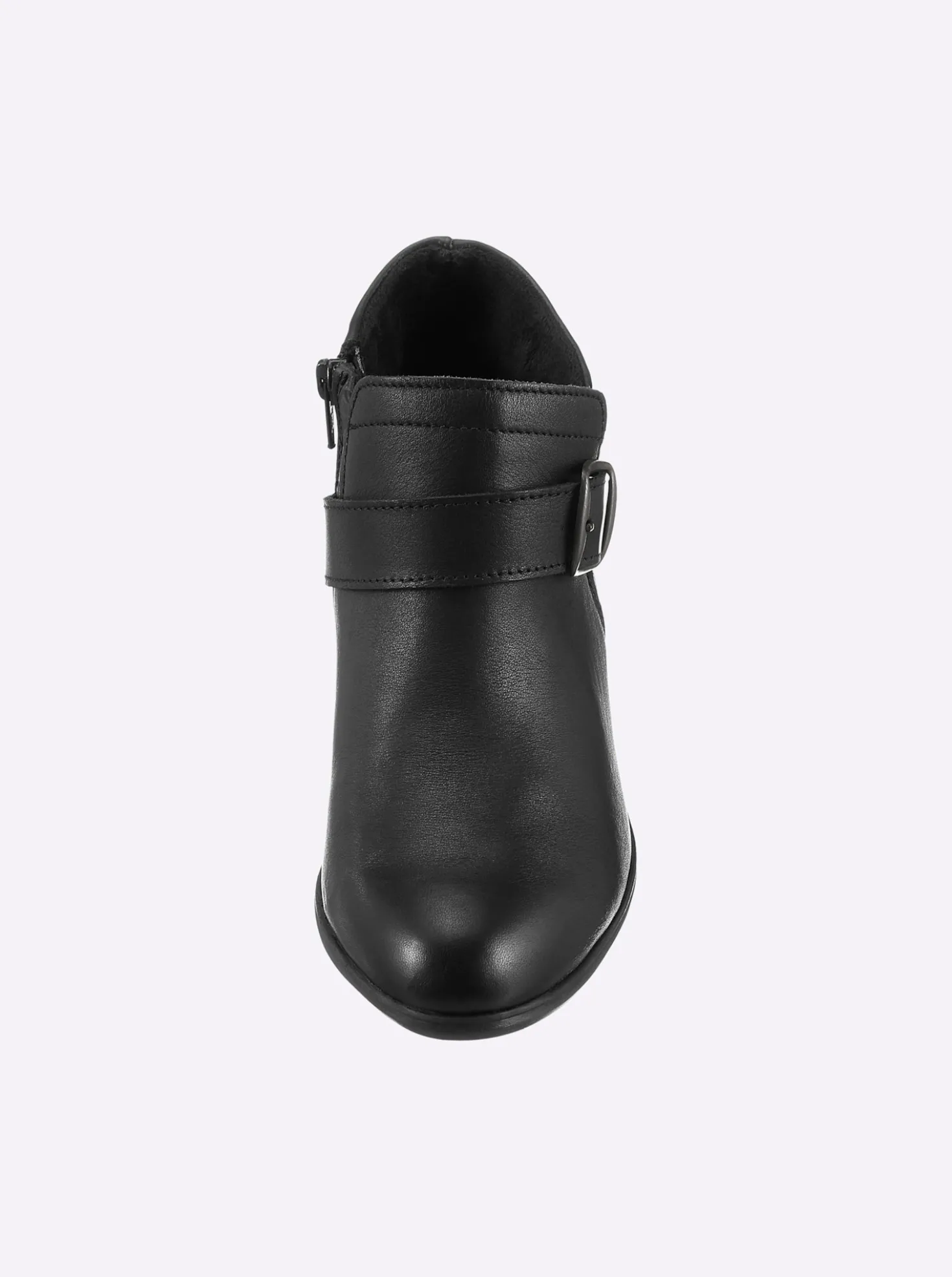 Stiefelette mit seitlichem Reißverschluss
