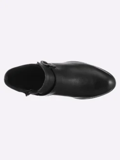 Stiefelette mit seitlichem Reißverschluss