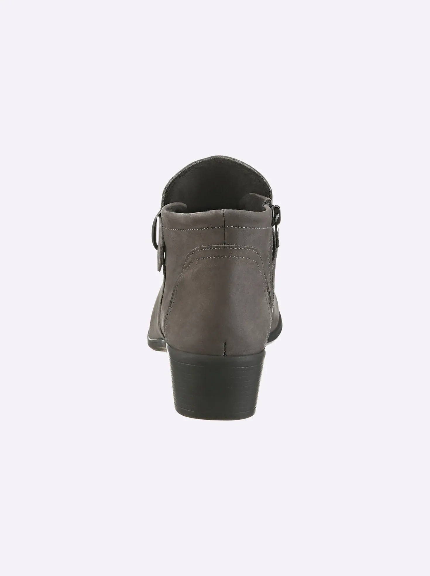 Stiefelette mit seitlichem Reißverschluss
