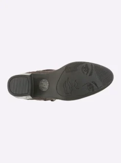 Stiefelette mit seitlichem Reißverschluss