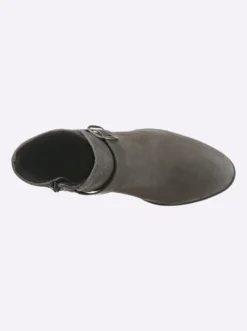 Stiefelette mit seitlichem Reißverschluss