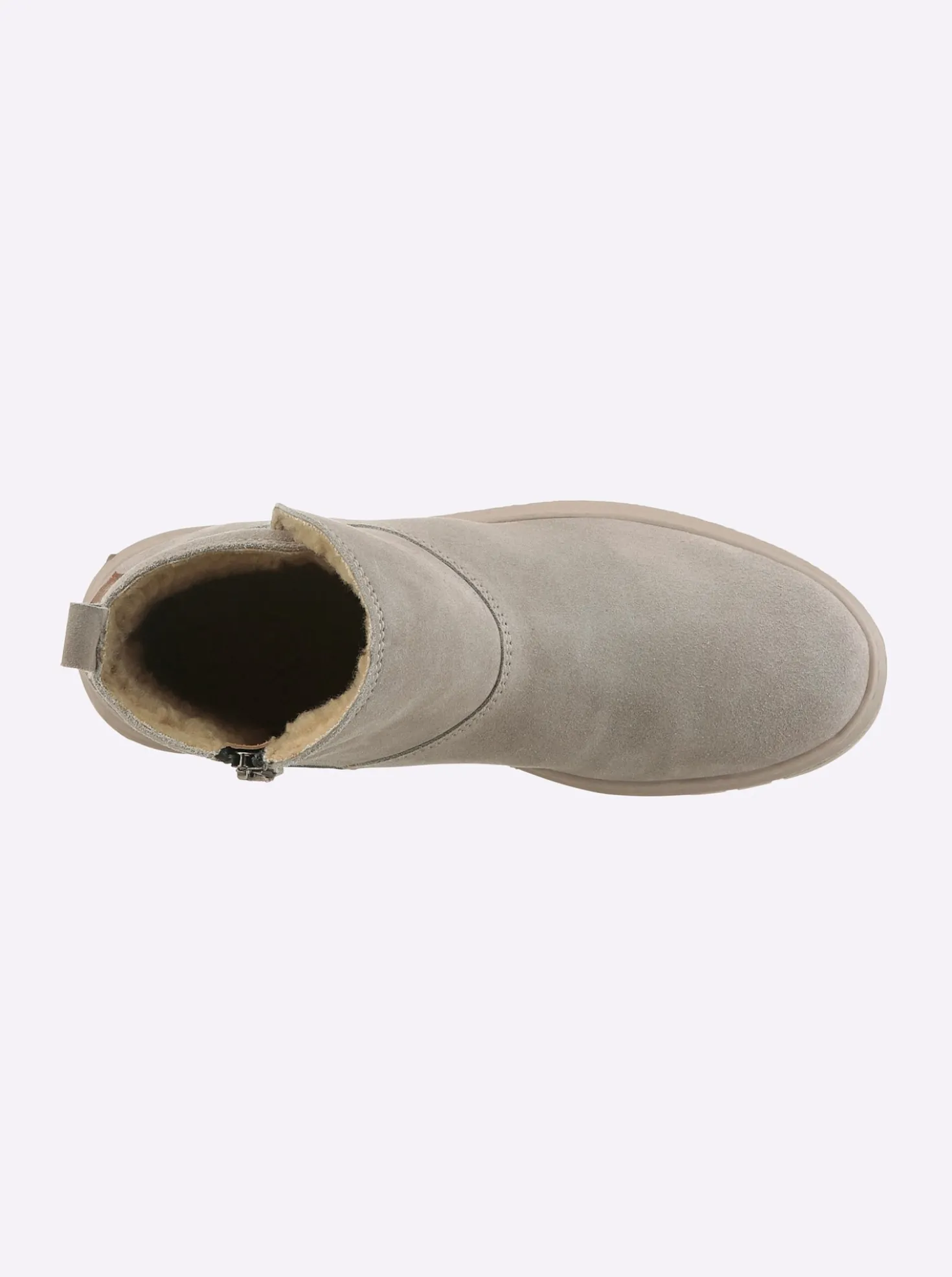 Stiefelette mit seitlichem Reißverschluss