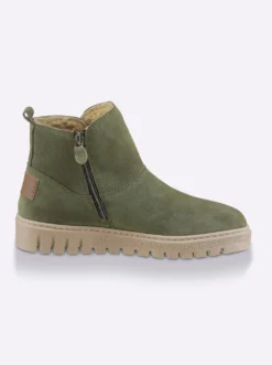 Stiefelette mit seitlichem Reißverschluss