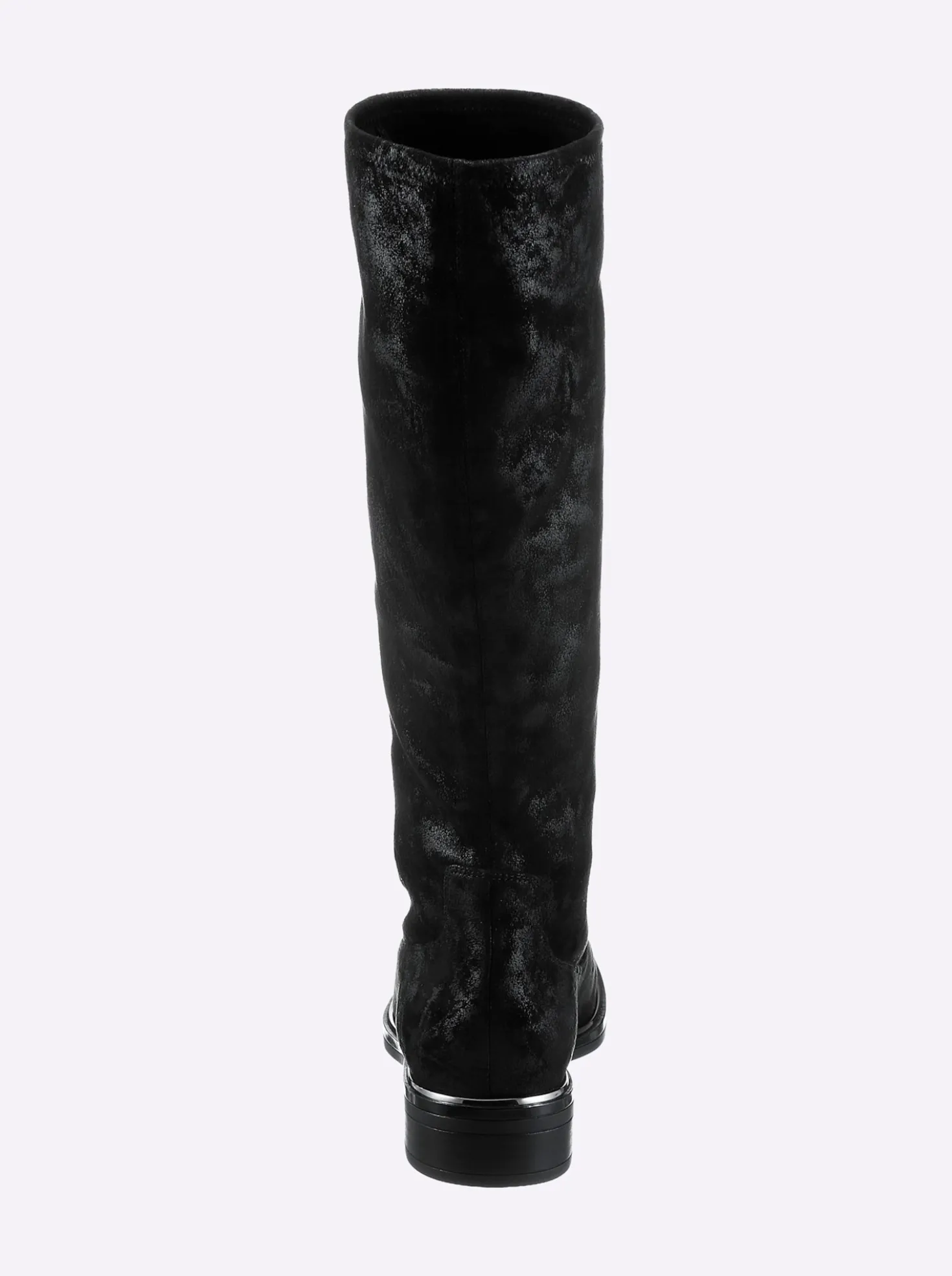 Stiefel in Schlupfform mit Stretch-Einsatz