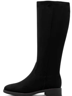 Stiefel mit Stretch-Einsatz