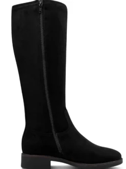 Stiefel mit Stretch-Einsatz
