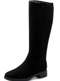 Stiefel mit Stretch-Einsatz