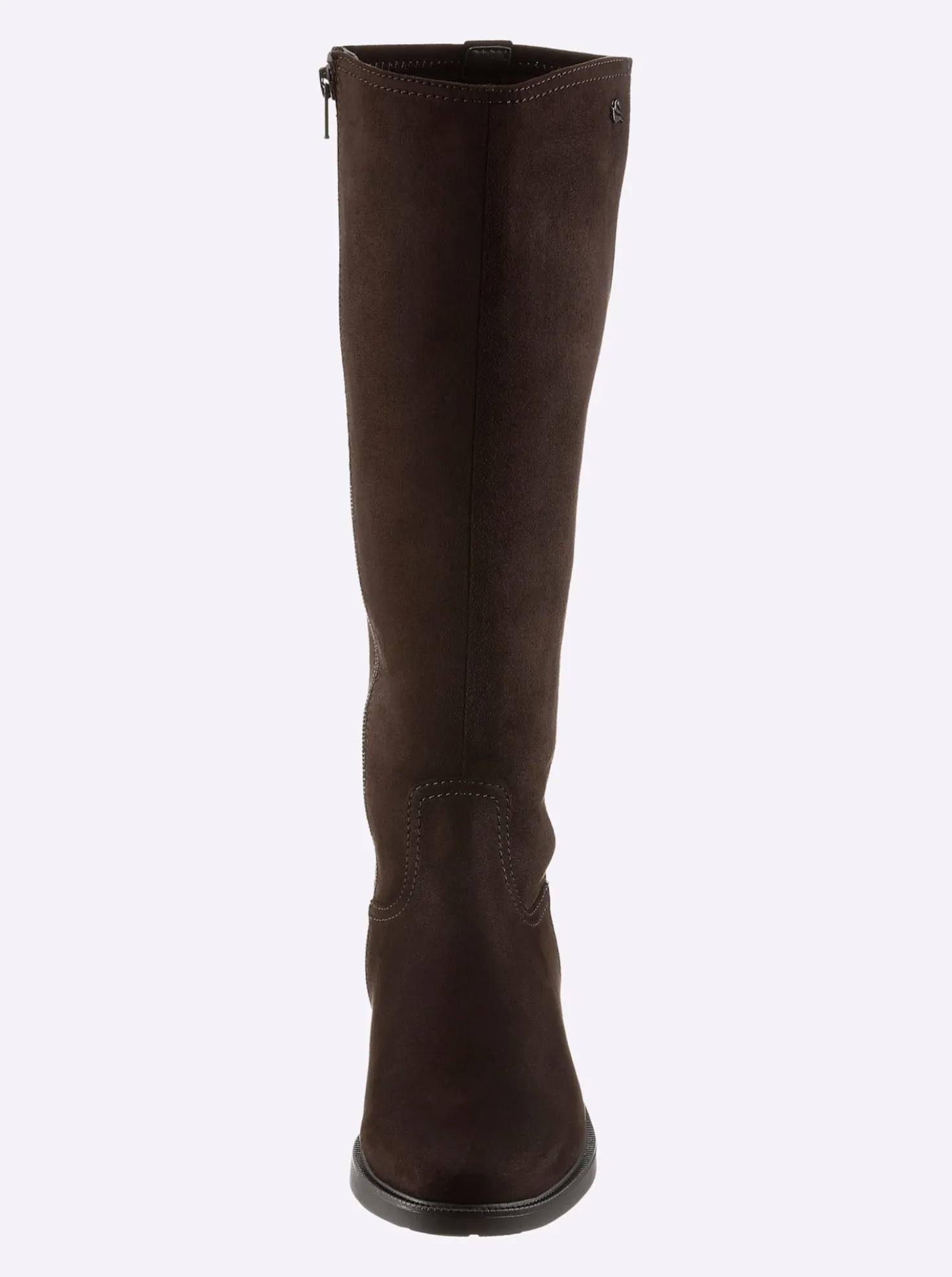 Stiefel mit Stretch-Einsatz