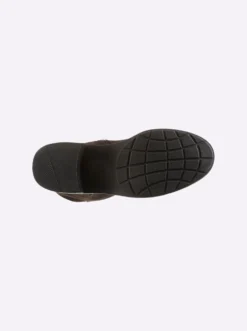 Stiefel mit Stretch-Einsatz