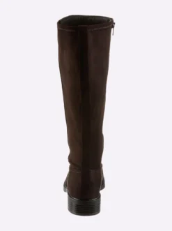 Stiefel mit Stretch-Einsatz