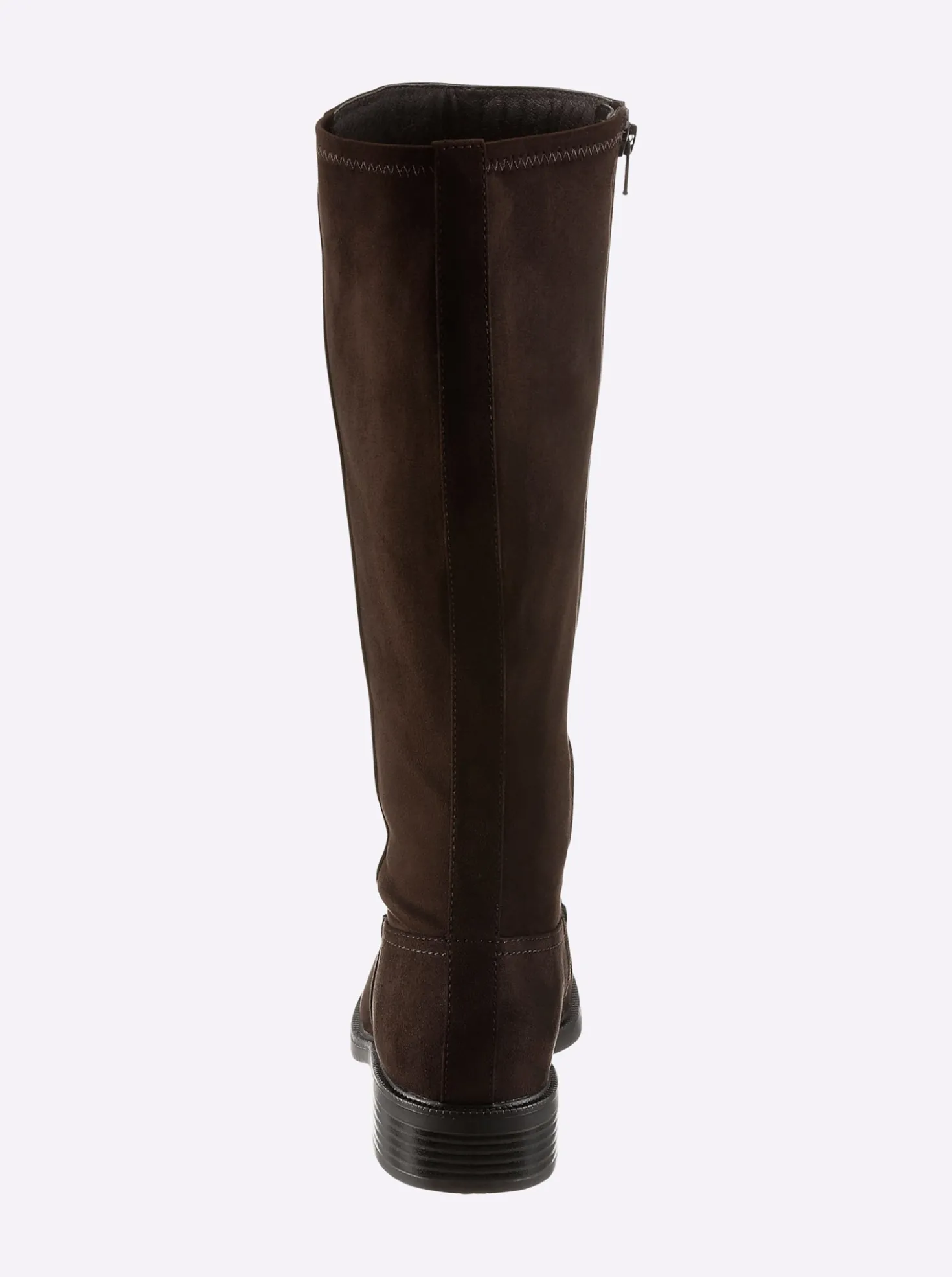 Stiefel mit Stretch-Einsatz