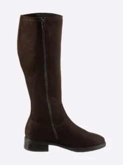 Stiefel mit Stretch-Einsatz