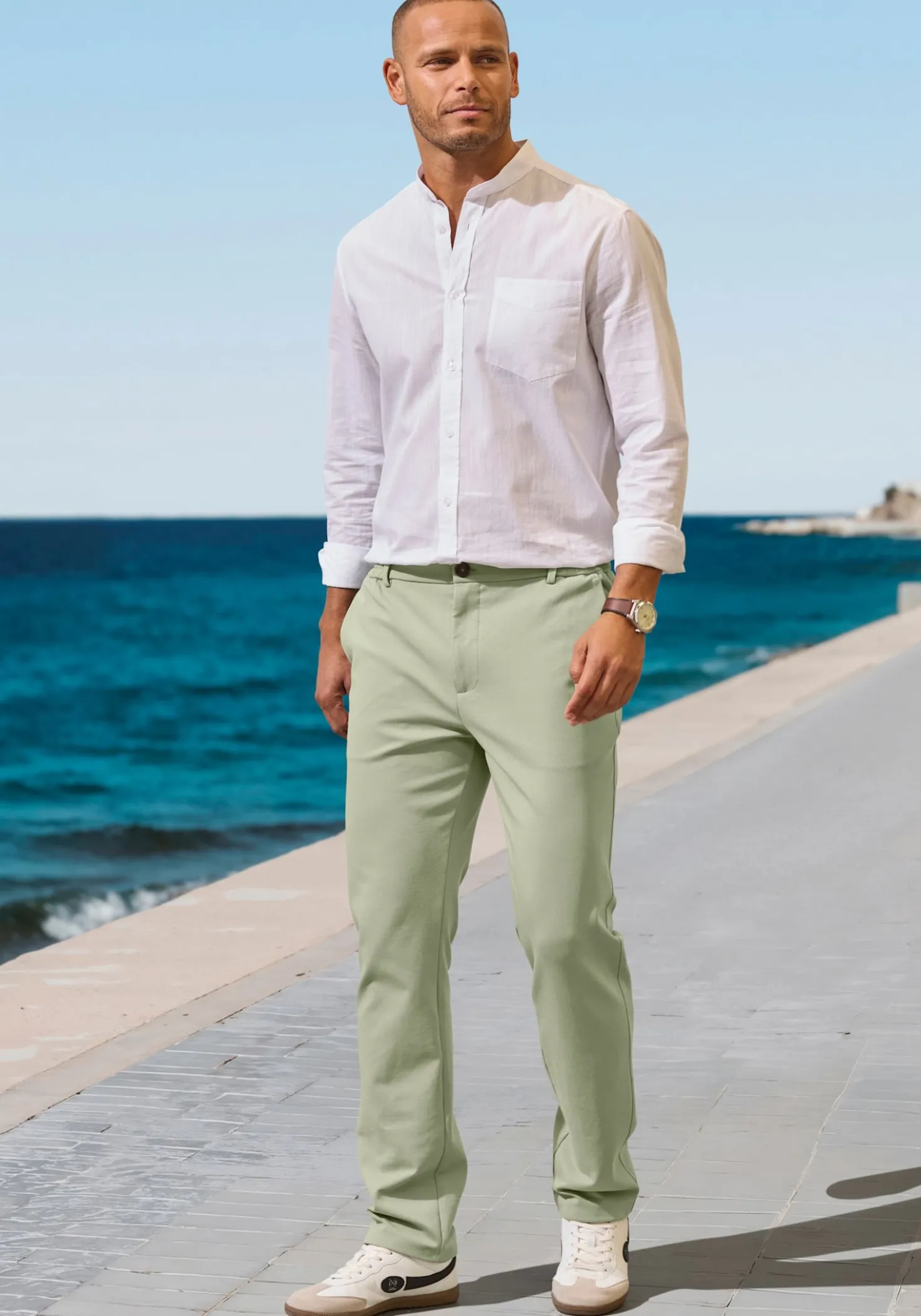 Stoffhose
