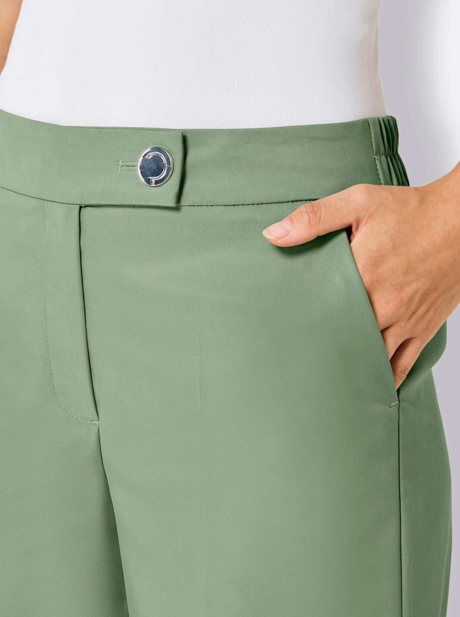 Stoffhose in Web-Qualität