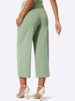 Stoffhose mit Zier-Taschen hinten