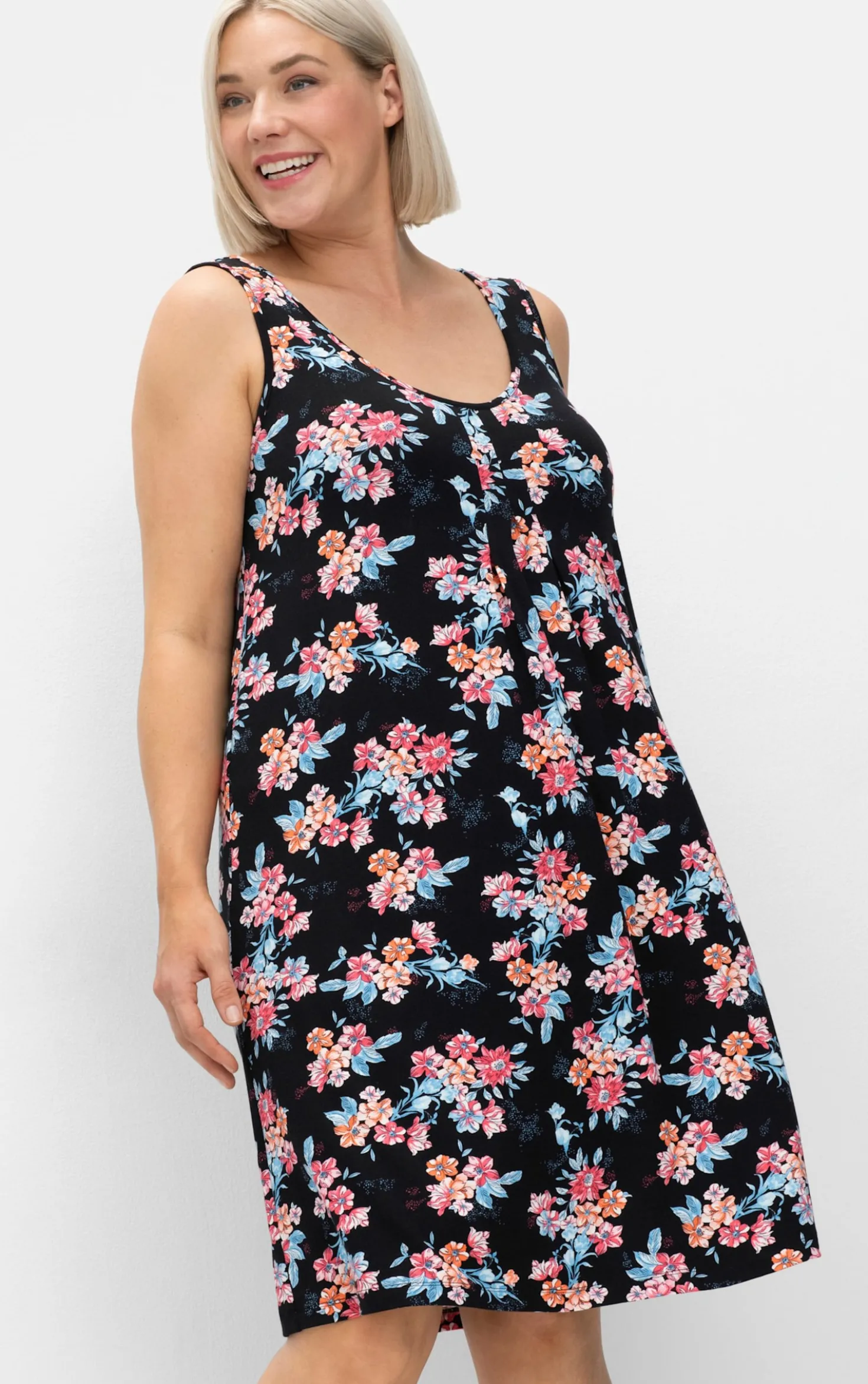 Strandkleid mit Grafikprint