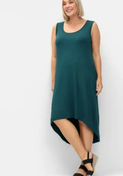Strandkleid mit Vokuhila-Saum