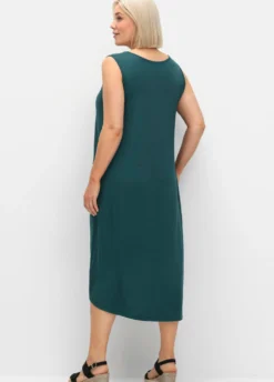 Strandkleid mit Vokuhila-Saum