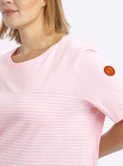 Streifenshirt im figurbetonten Schnitt