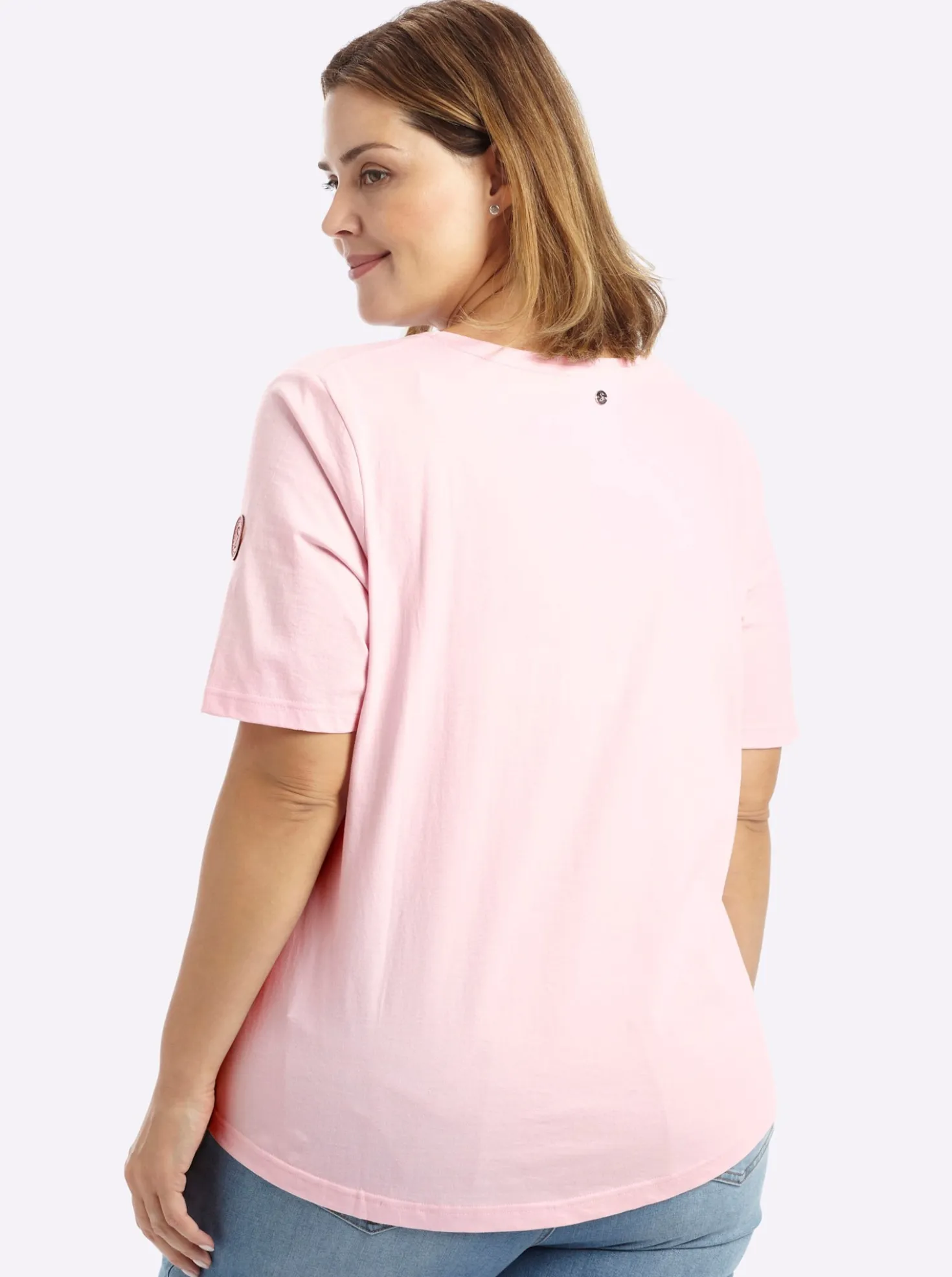 Streifenshirt im figurbetonten Schnitt