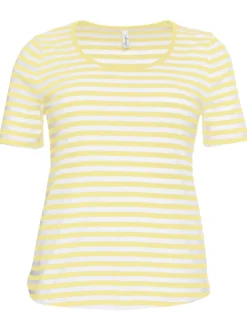 Streifenshirt mit Rundhalsausschnitt