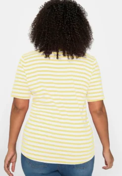 Streifenshirt mit Rundhalsausschnitt