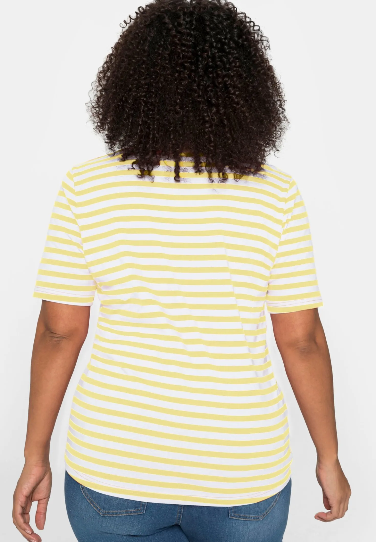 Streifenshirt mit Rundhalsausschnitt