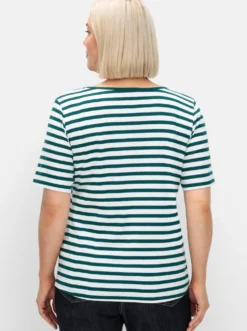 Streifenshirt mit Rundhalsausschnitt