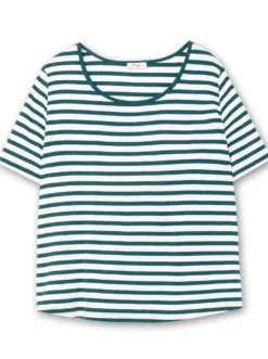 Streifenshirt mit Rundhalsausschnitt