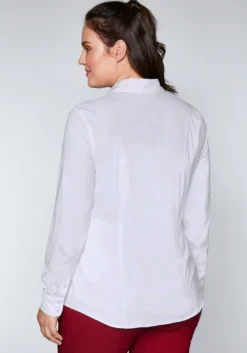 Stretchbluse leicht tailliert