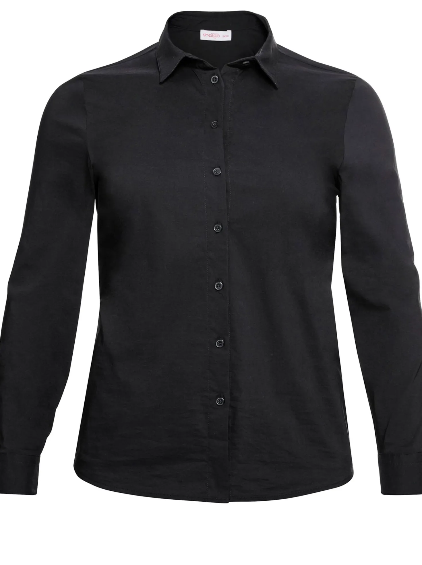 Stretchbluse leicht tailliert