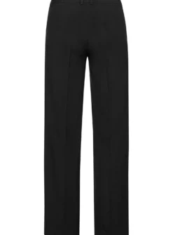 Stretch-Hose in weiter Form, mit Bügelfalte