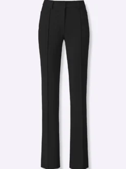 Stretch-Hose mit Biesen