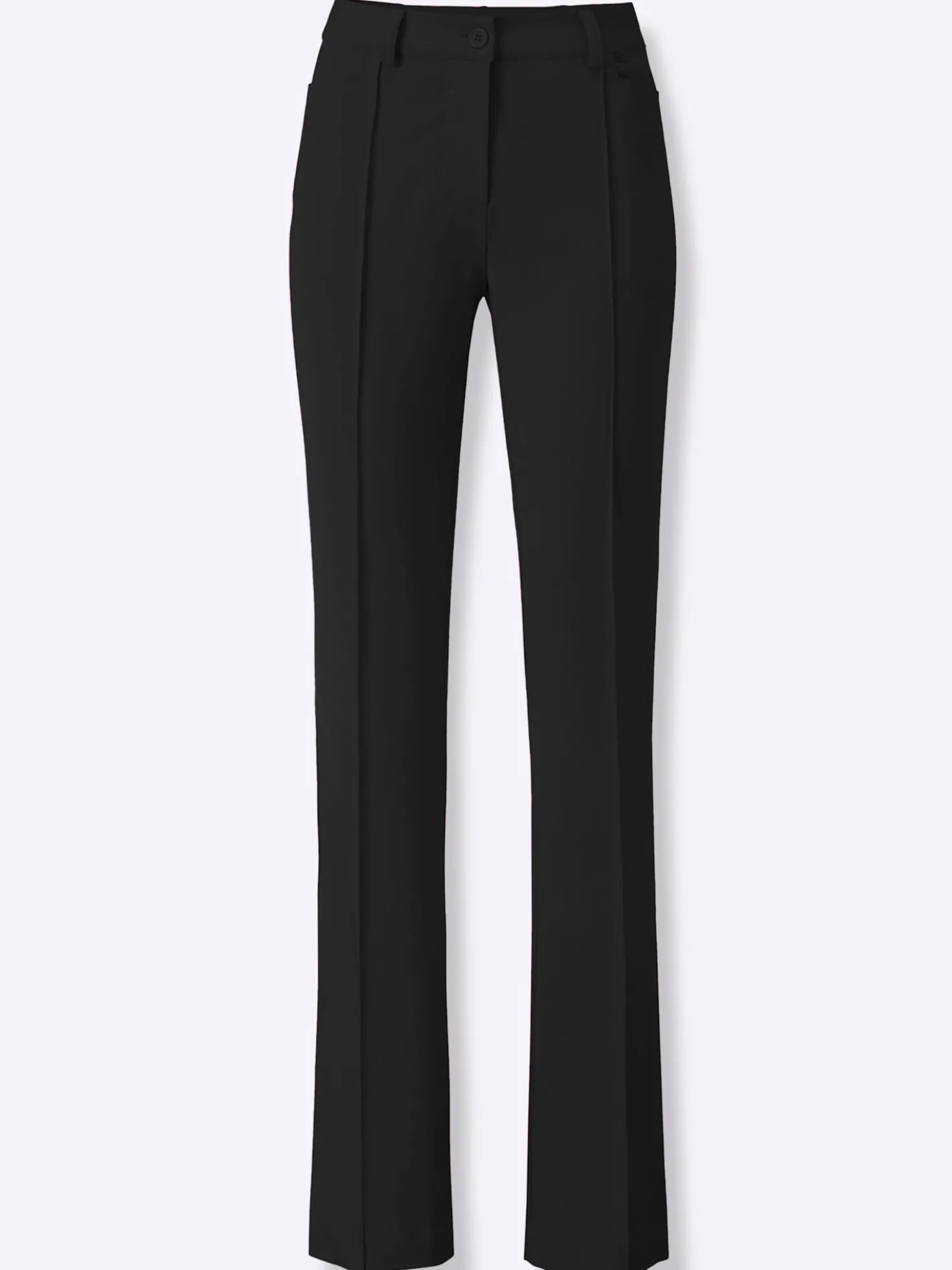 Stretch-Hose mit Biesen