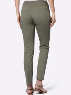 Stretch-Hose mit Passformsattel vorne und hinten
