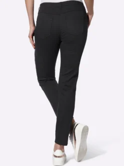 Stretch-Hose mit Passformsattel vorne und hinten