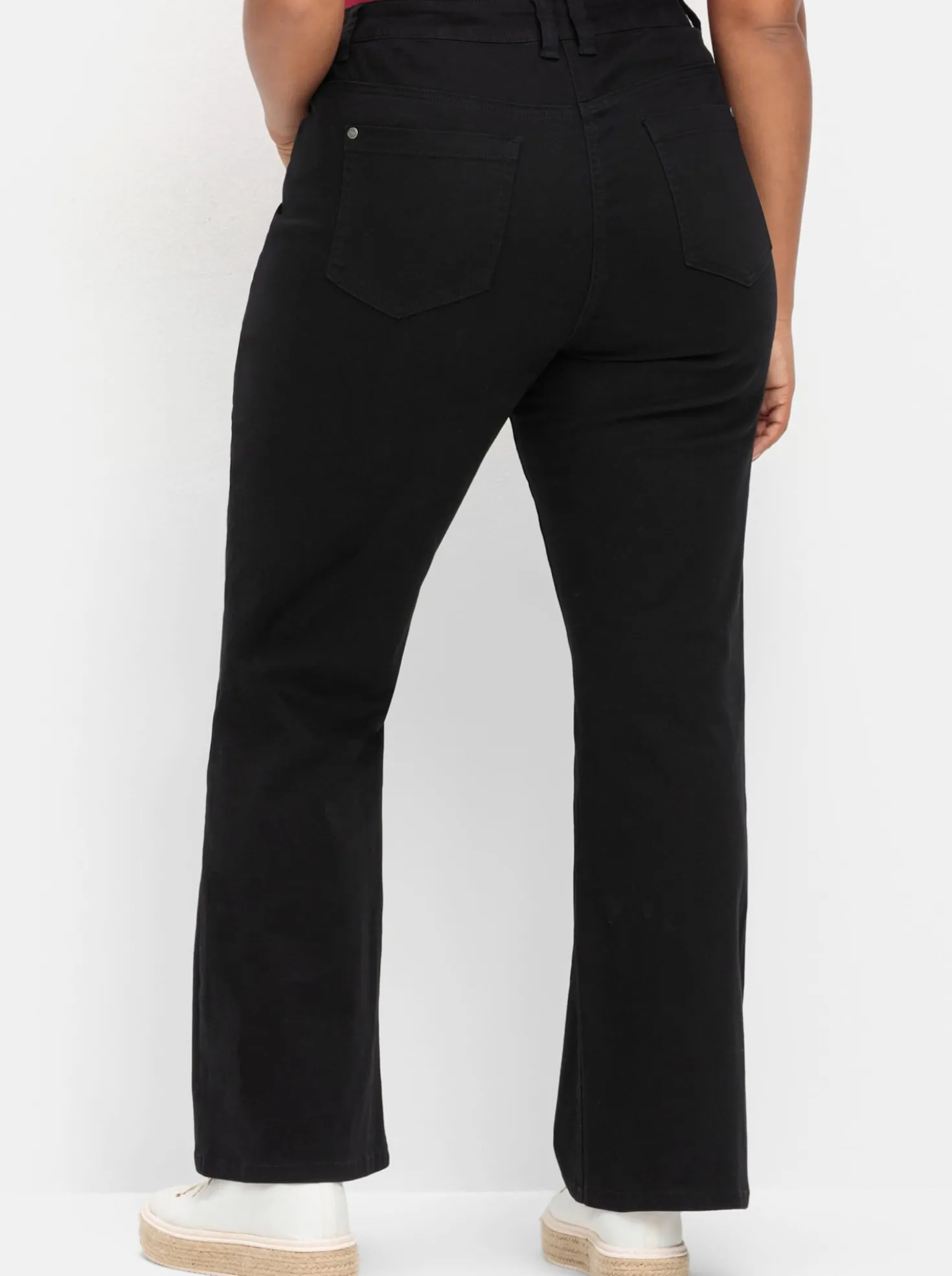 Stretch-Hose mit Shaping-Effekt, in Bootcut-Form