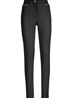 Stretch-Hose mit Zier-Taschen vorne