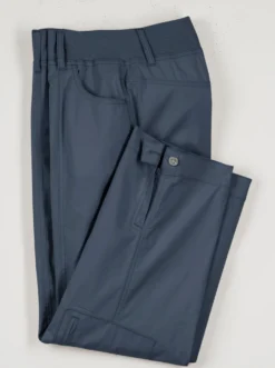 Stretch-Hose mit Zipper am Beinabschluss