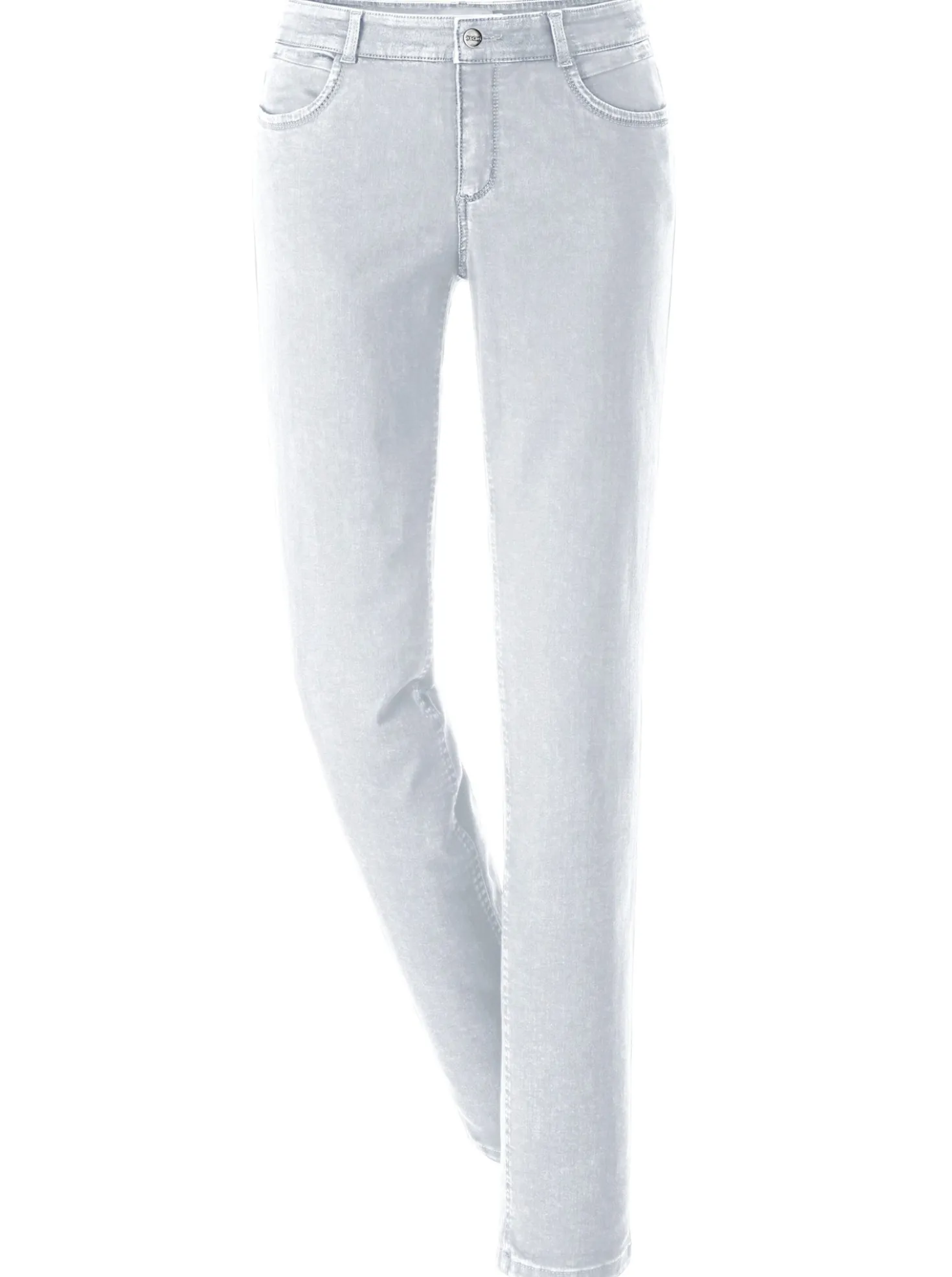 Stretch-Jeans in Röhren-Form