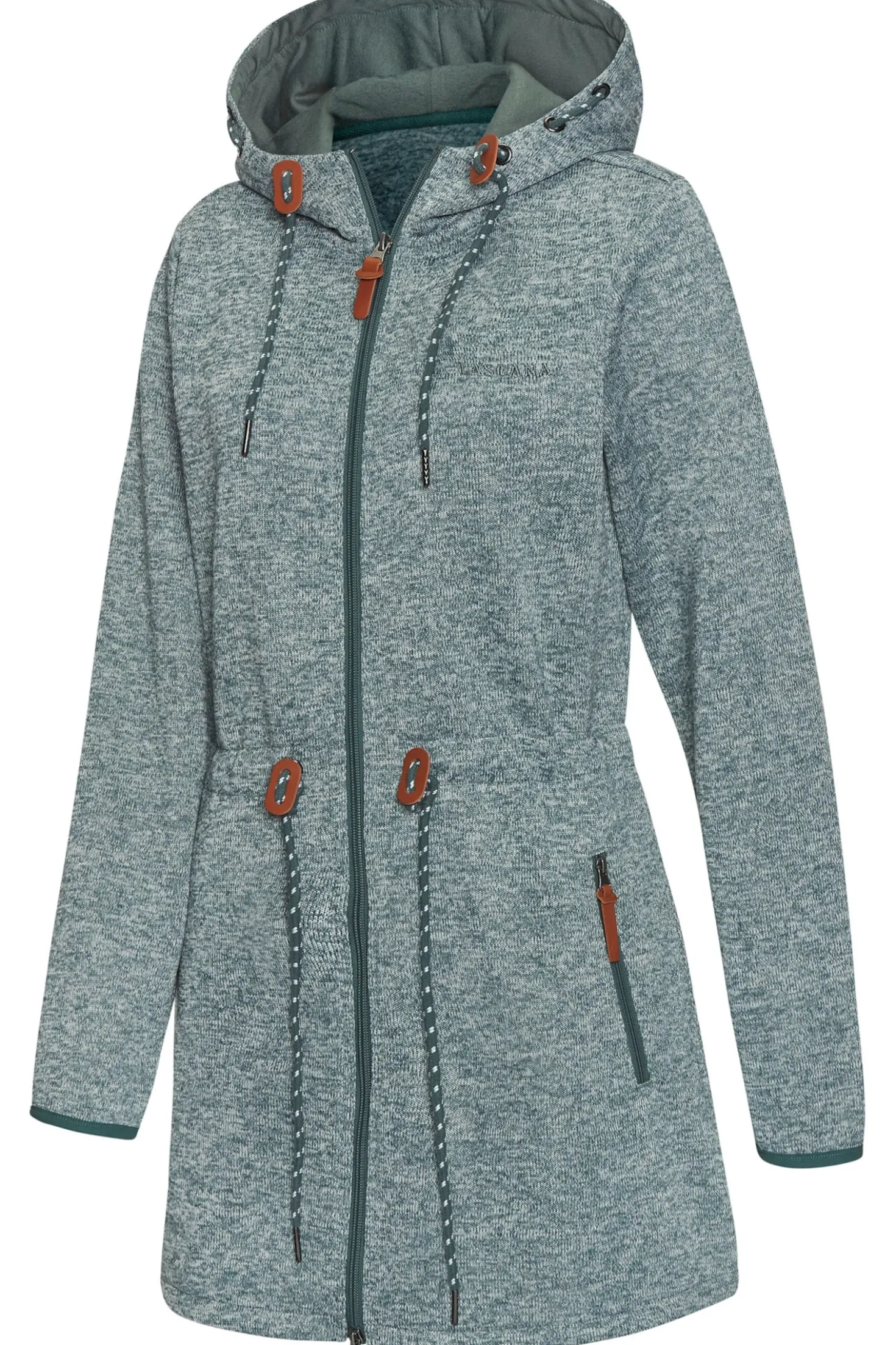 Strickfleecejacke