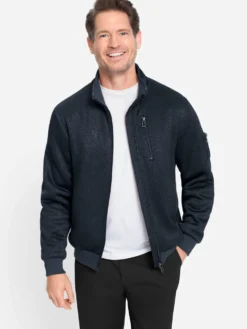 Strickfleece-Jacke